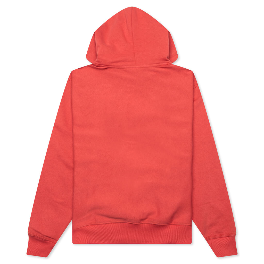 Stock Logo Applique Hoodie - Pepper