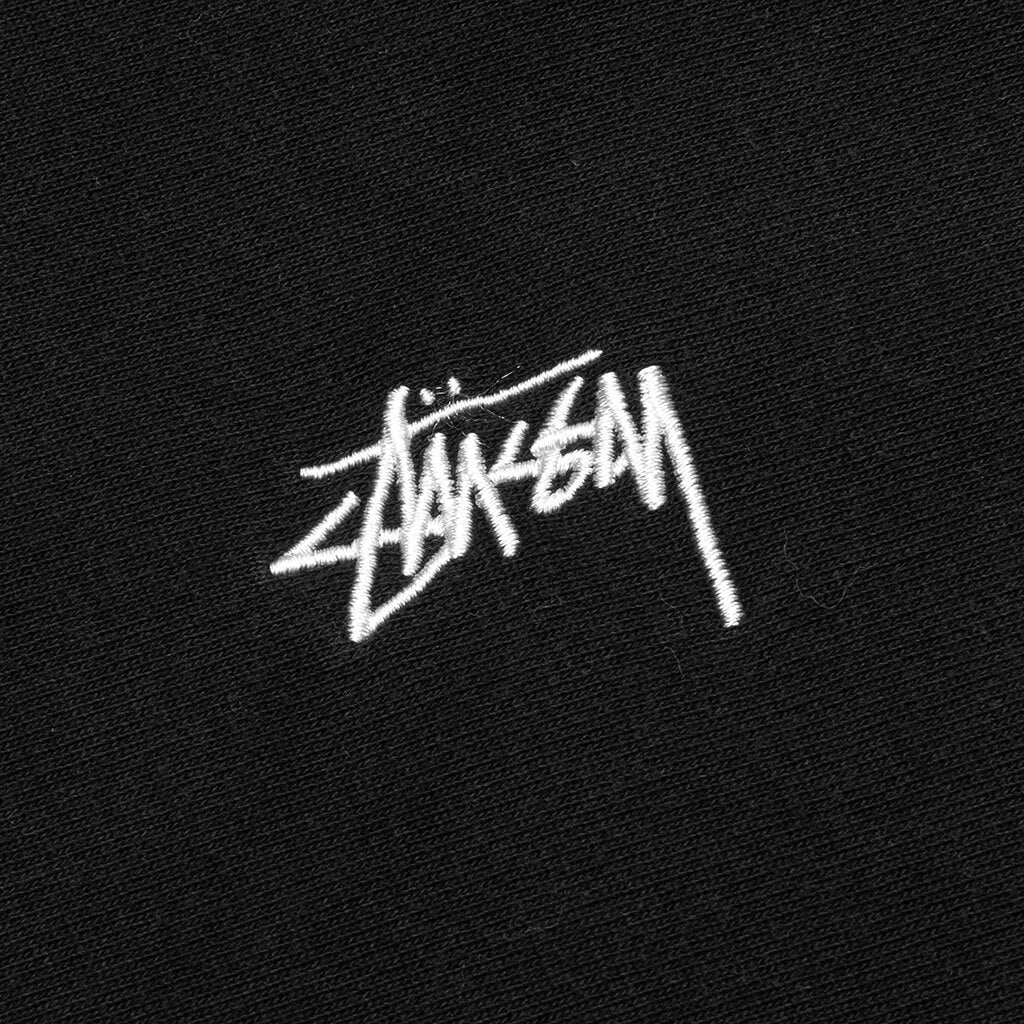 Stock Logo Crew - Black