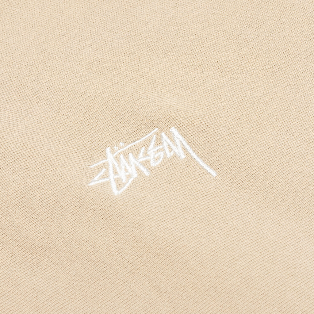 Stock Logo Hoodie - Beige