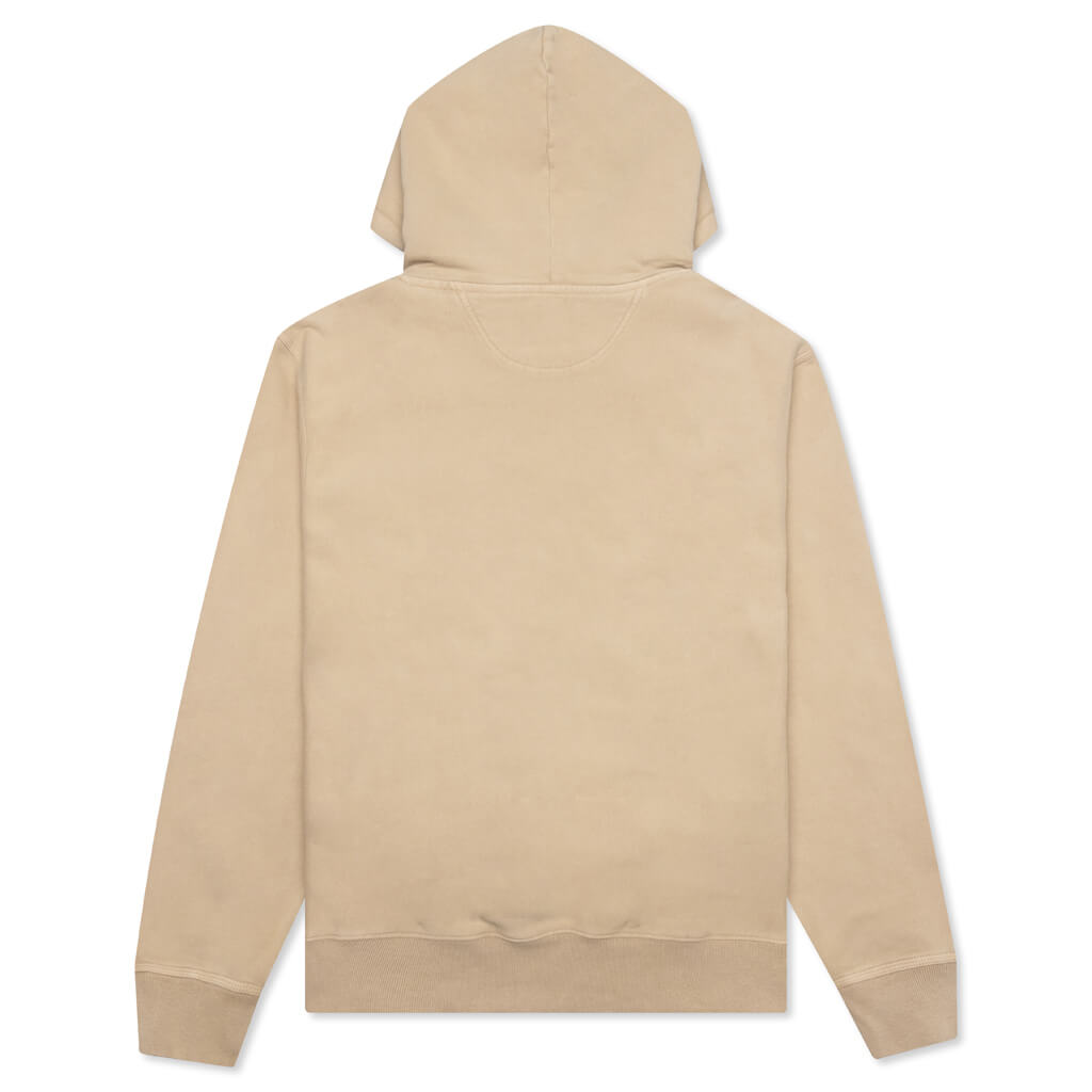 Stock Logo Hoodie - Beige