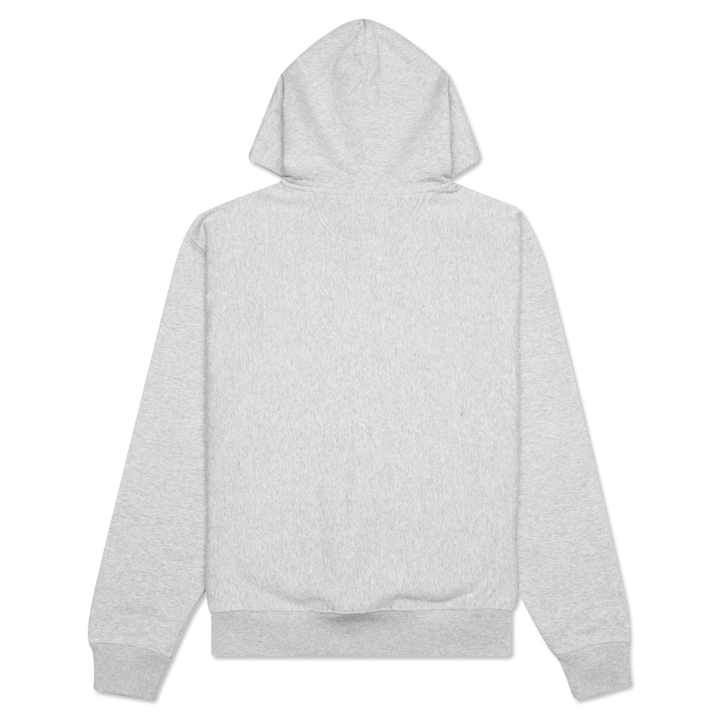 Stock Logo Hoodie - Grey Heather