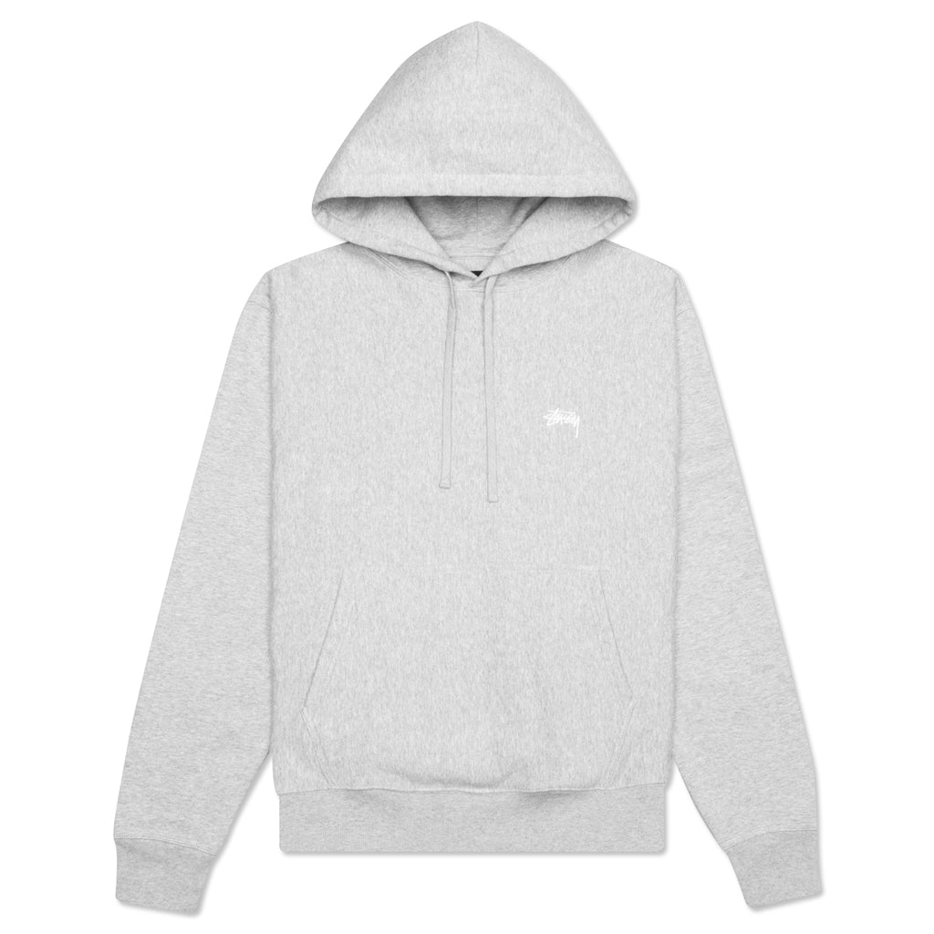 Stock Logo Hoodie - Grey Heather