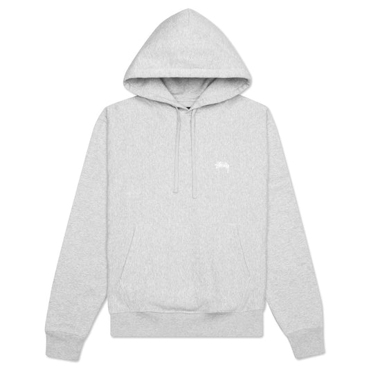 Stock Logo Hoodie - Grey Heather