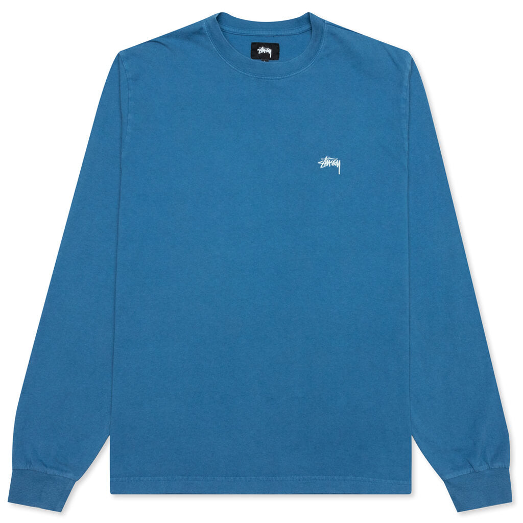 Stock Logo L/S Crew - Blue