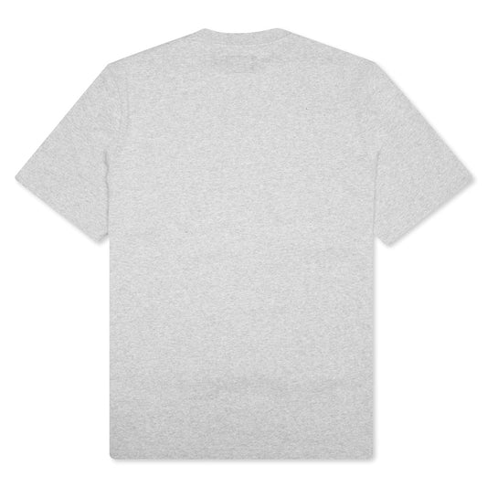 Stock Logo S/S Crew - Grey Heather