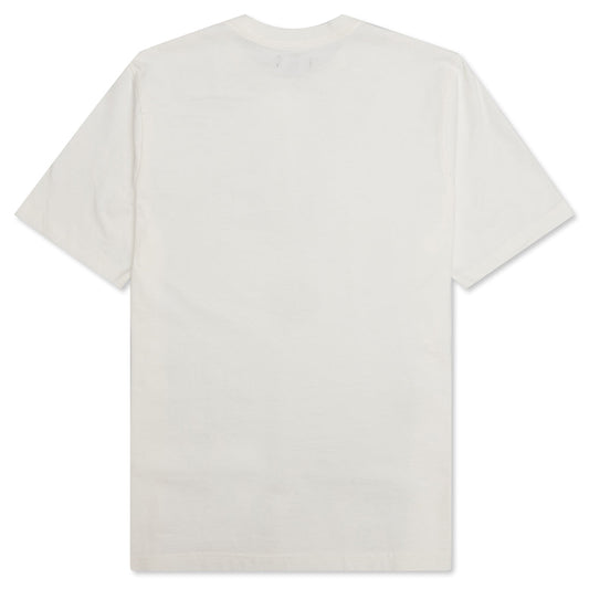 Stock Logo S/S Crew - Natural