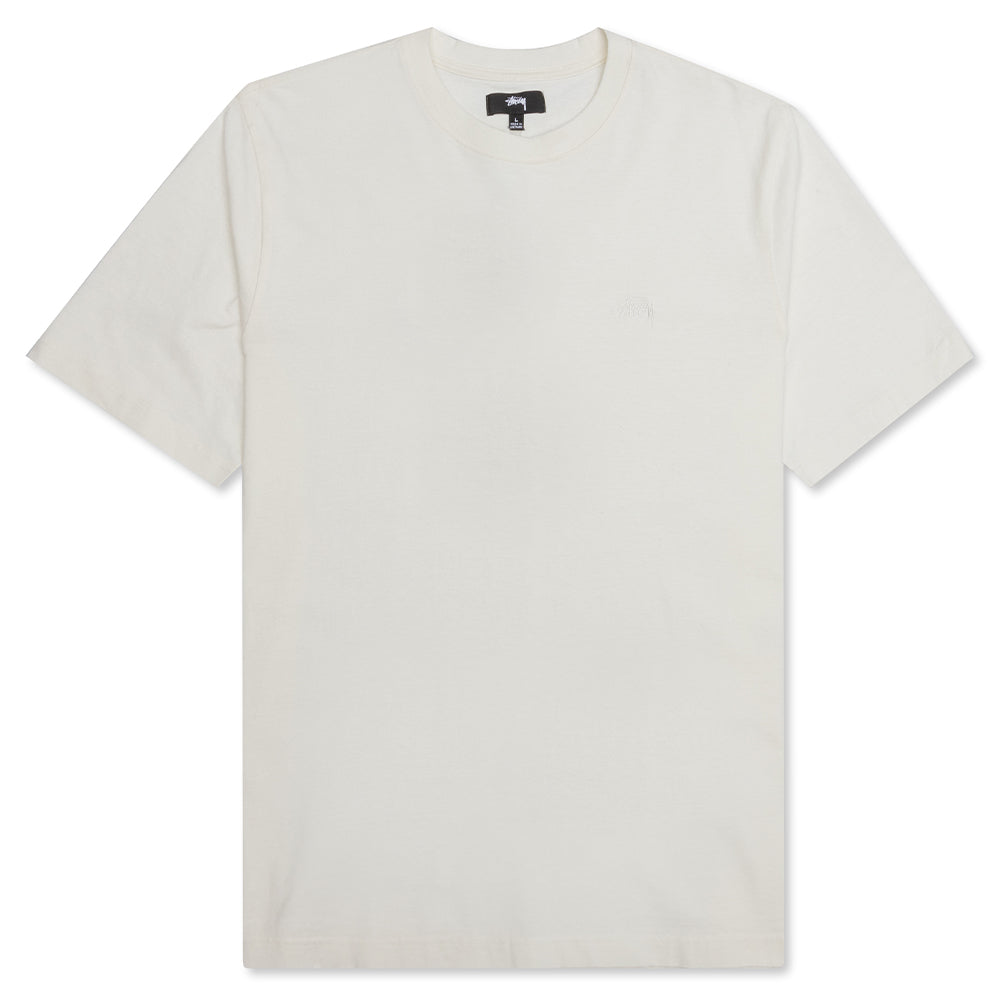 Stock Logo S/S Crew - Natural