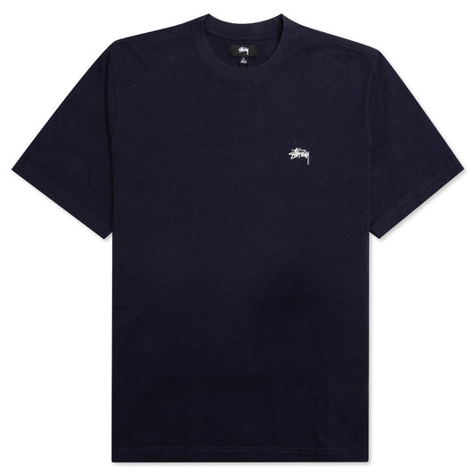 Stock Logo S/S Crew - Navy
