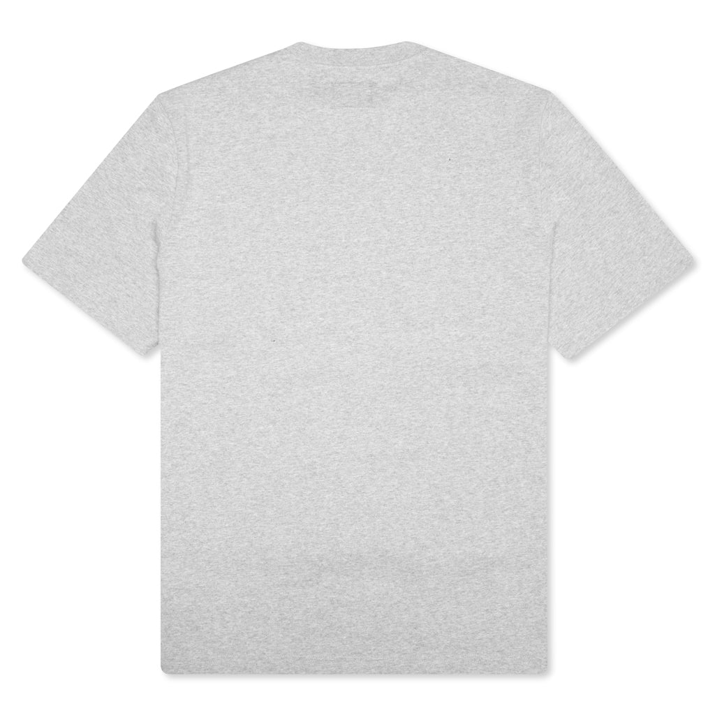 Stock Logo S/S Crew - Grey Heather