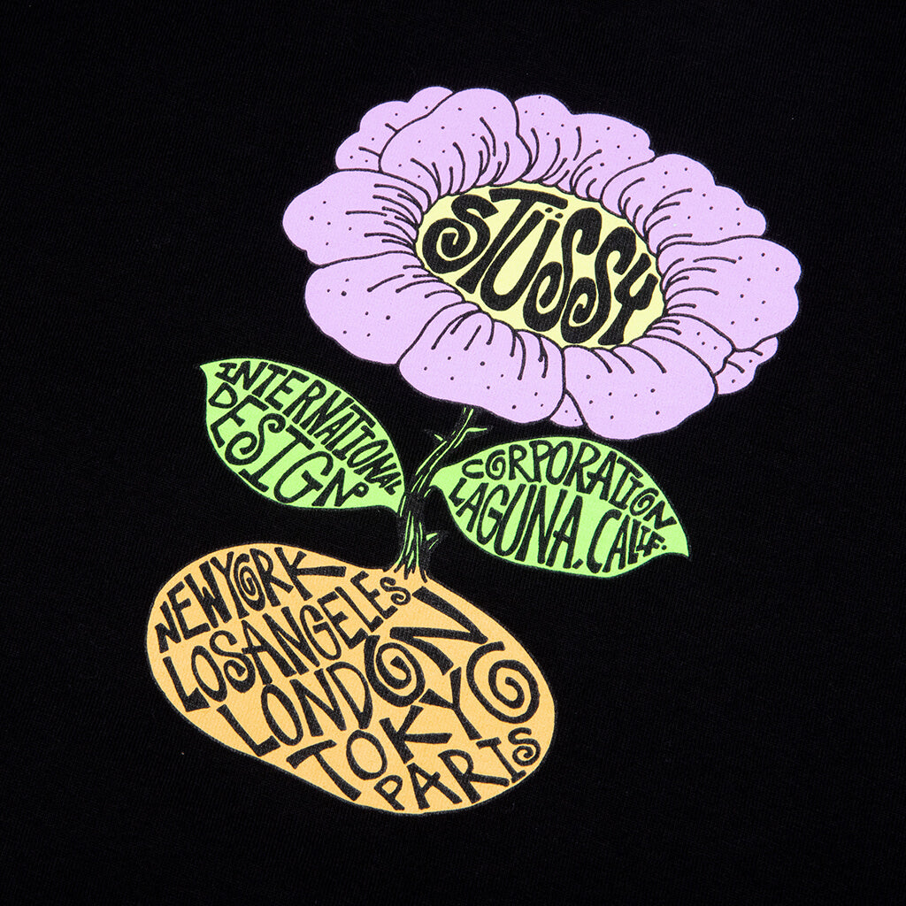 Sunflower Tee - Black