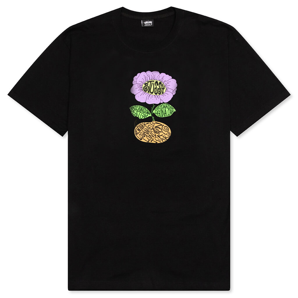 Sunflower Tee - Black