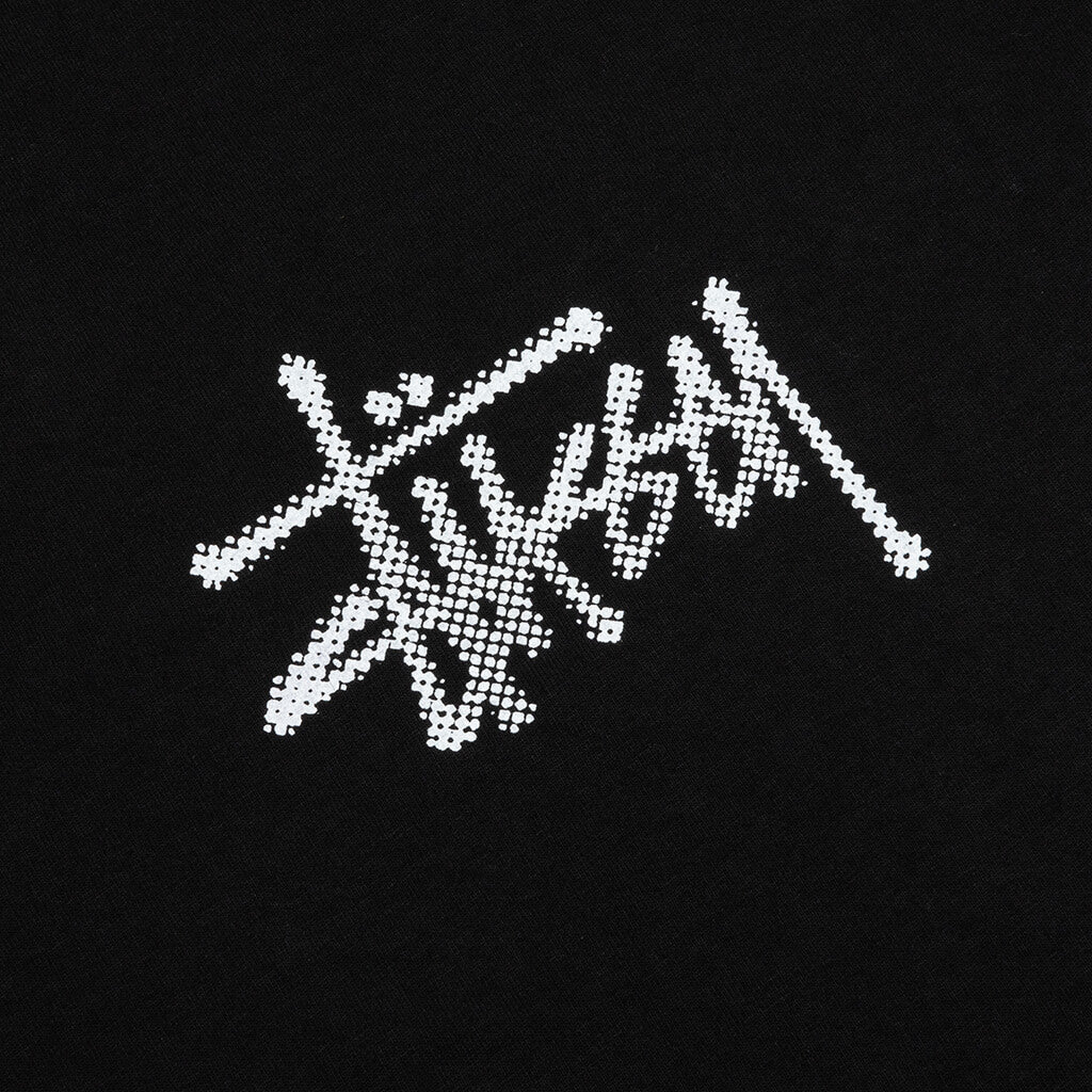 Surf Tomb  Dyed Tee - Black