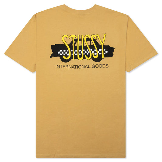 Taxi Cab Tee - Khaki