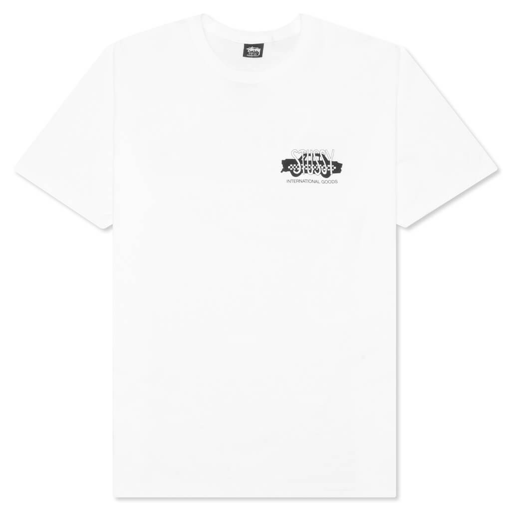 Taxi Cab Tee - White