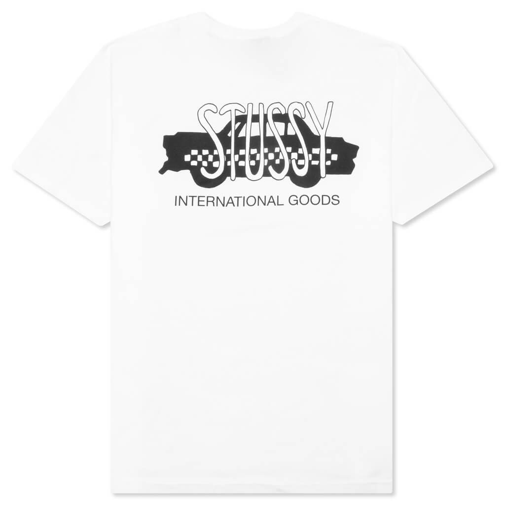 Taxi Cab Tee - White