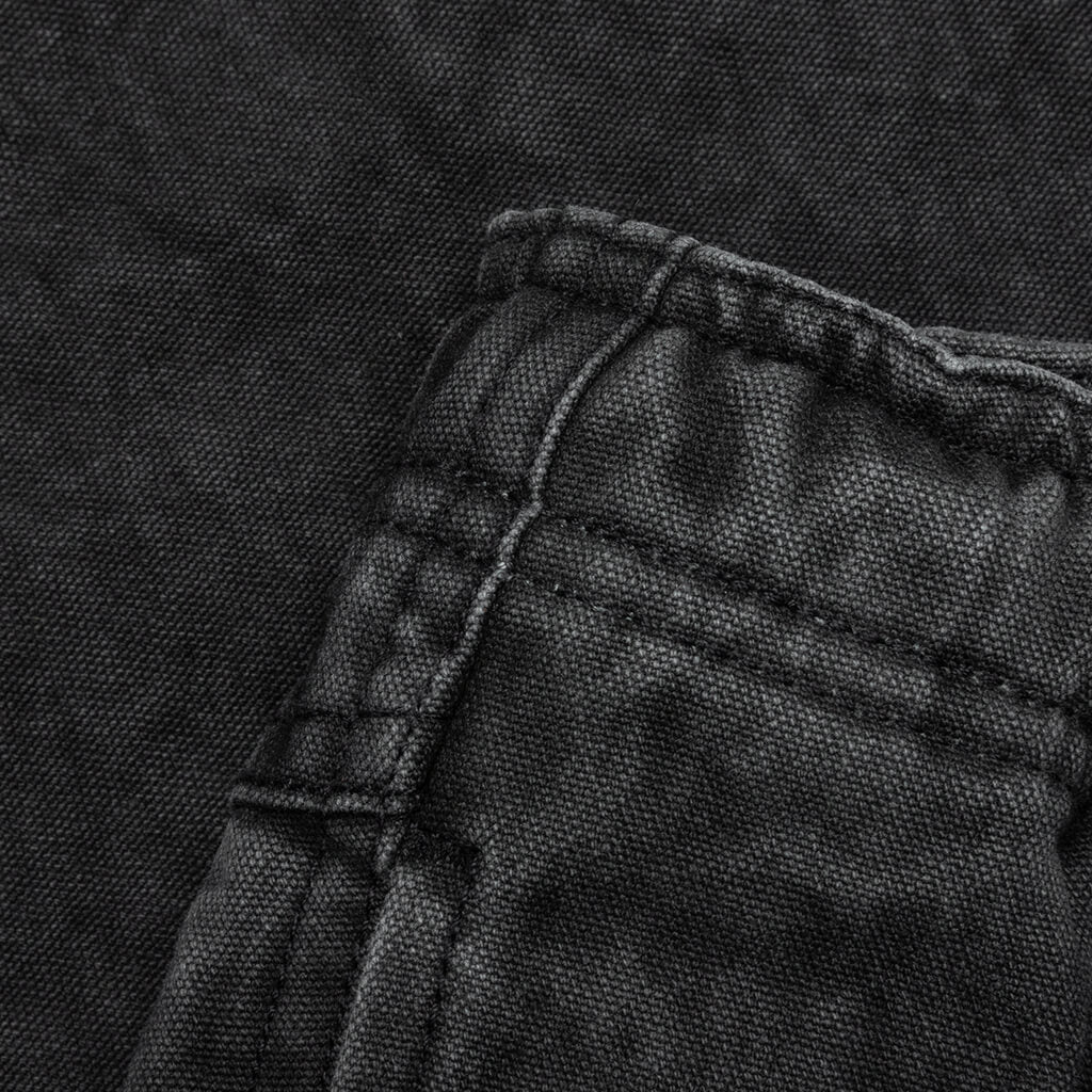 Washed Canvas Beach Pant - Black