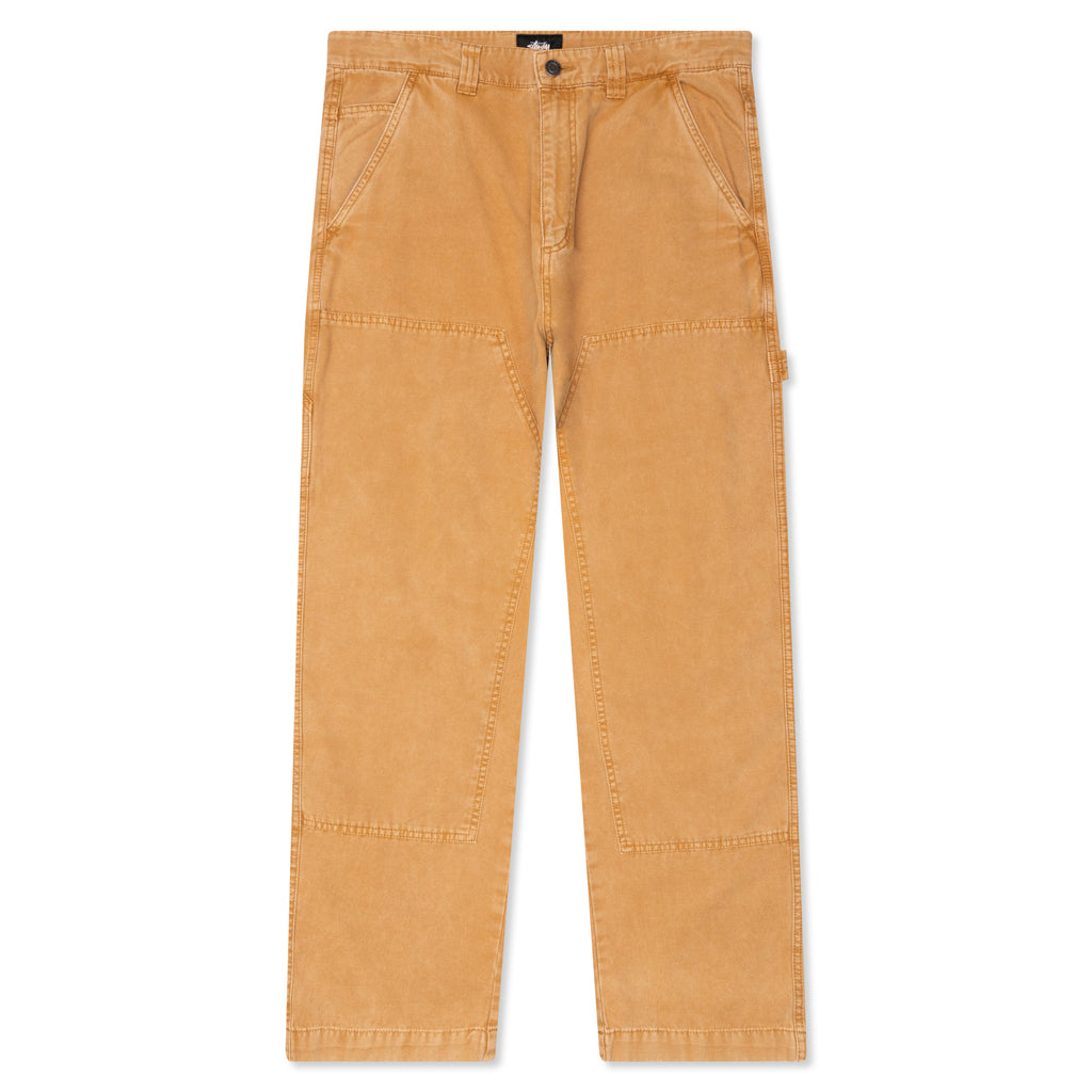Washed Canvas Work Pant - Gold