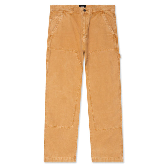 Washed Canvas Work Pant - Gold