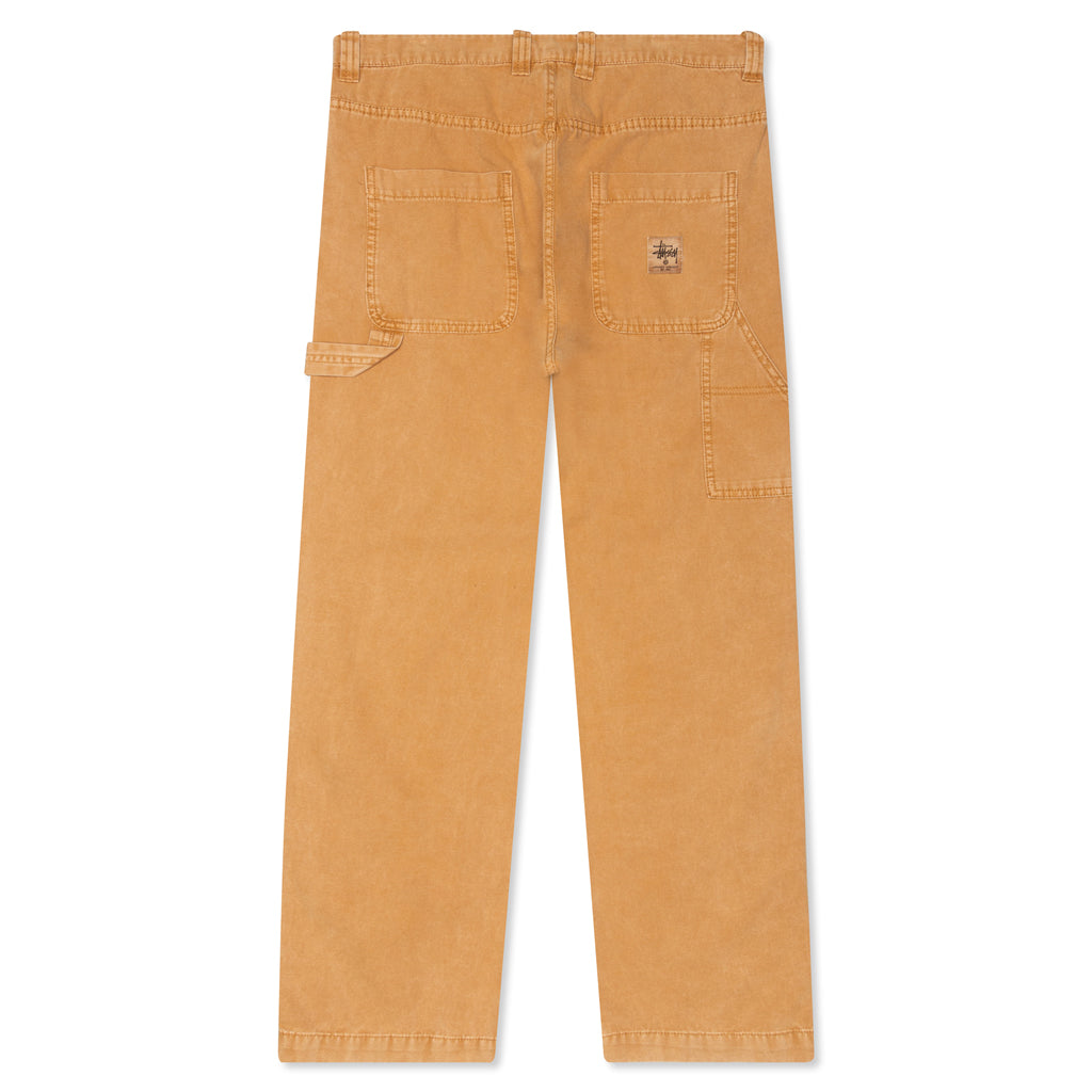 Washed Canvas Work Pant - Gold