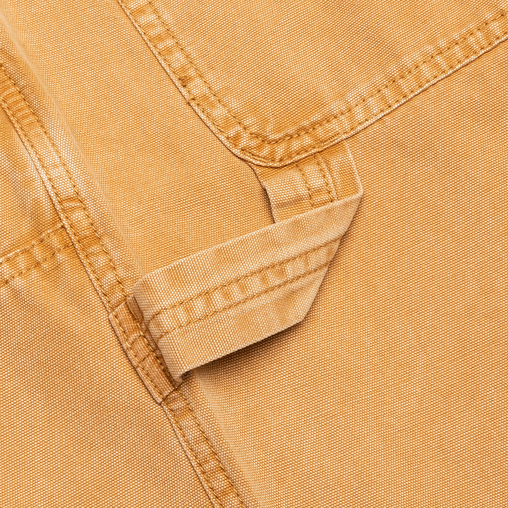 Washed Canvas Work Pant - Gold