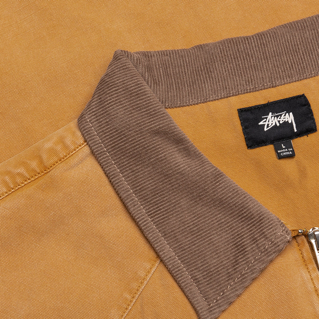 Washed Canvas Work Shirt - Gold