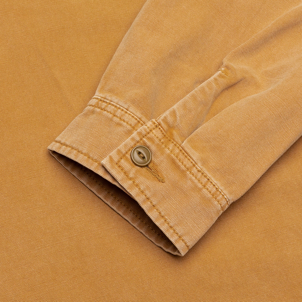 Washed Canvas Work Shirt - Gold