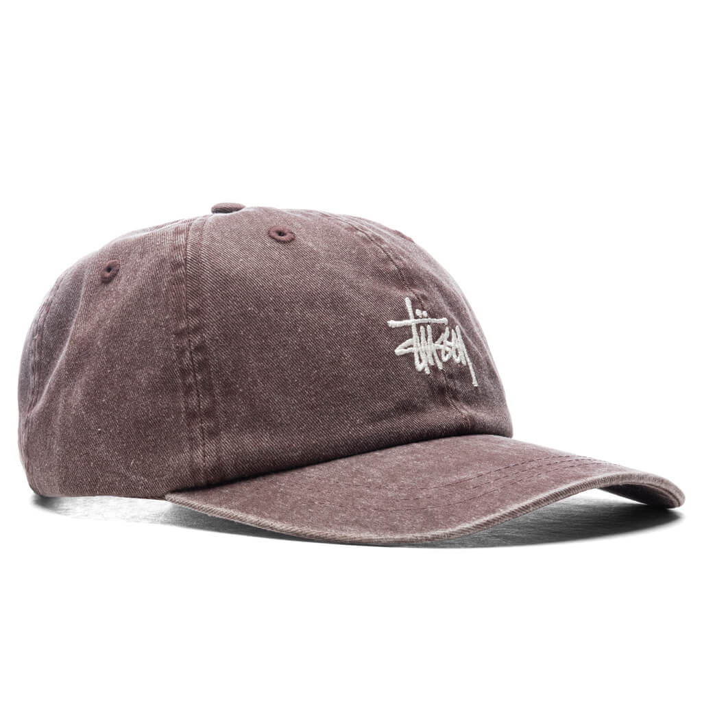 Washed Stock Low Pro Cap - Brown