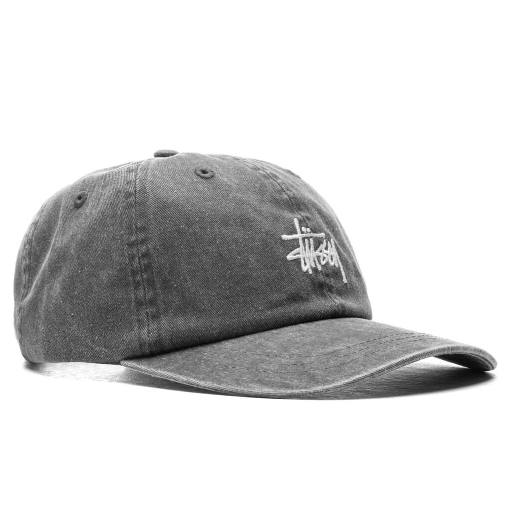 Washed Stock Low Pro Cap - Charcoal