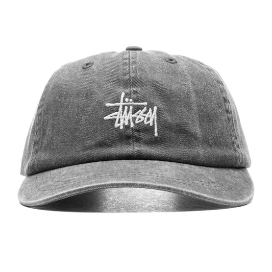 Washed Stock Low Pro Cap - Charcoal