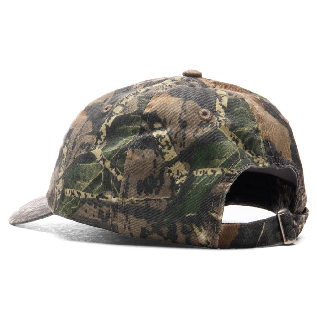 Washed Stock Low Pro Cap - Leaf Camo