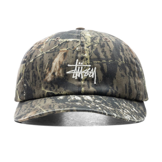 Washed Stock Low Pro Cap - Leaf Camo