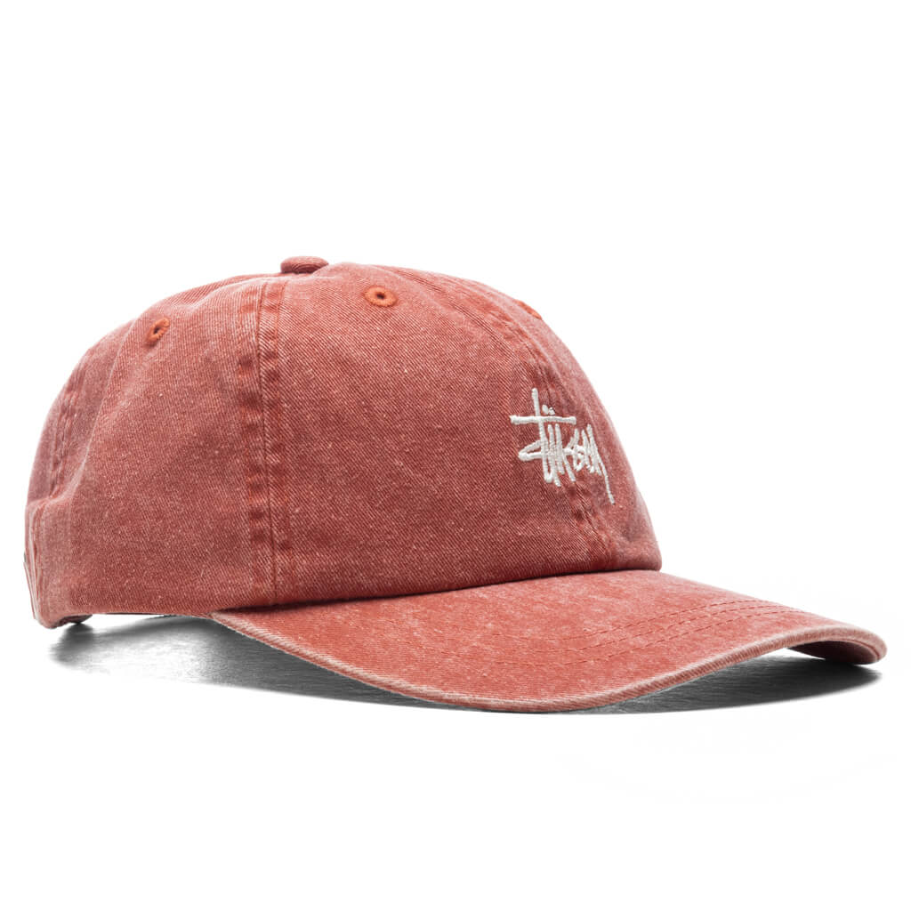 Washed Stock Low Pro Cap - Rust