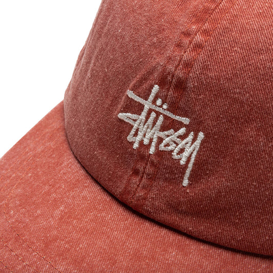 Washed Stock Low Pro Cap - Rust