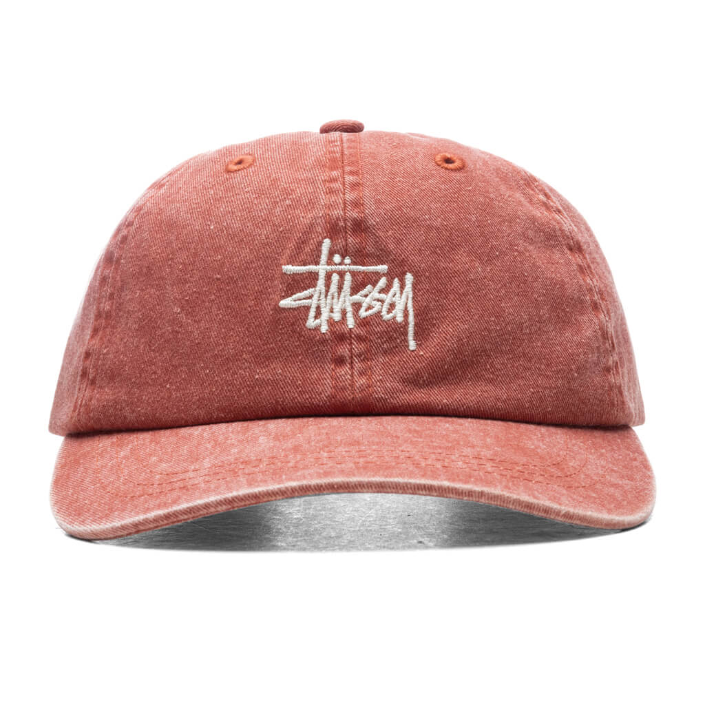 Washed Stock Low Pro Cap - Rust