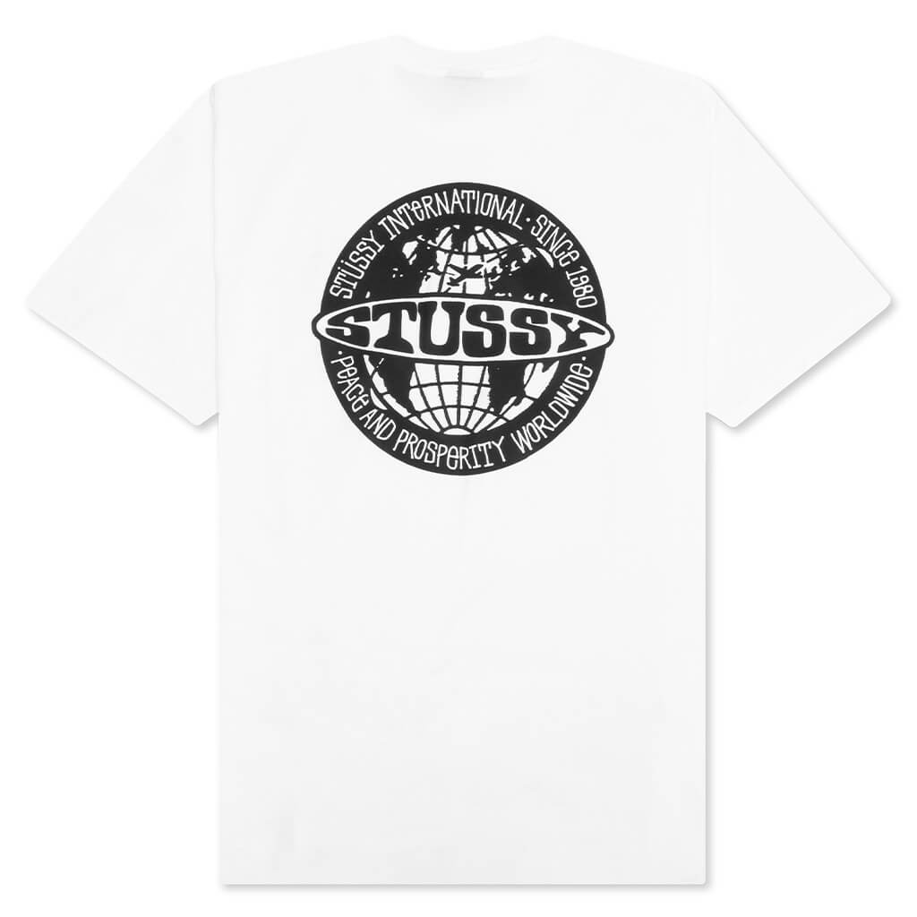 Worldwide Dot Tee - White