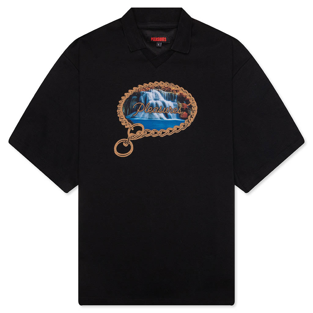 Submission Boxy Polo - Black