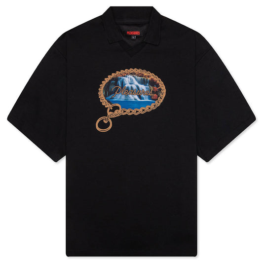 Submission Boxy Polo - Black