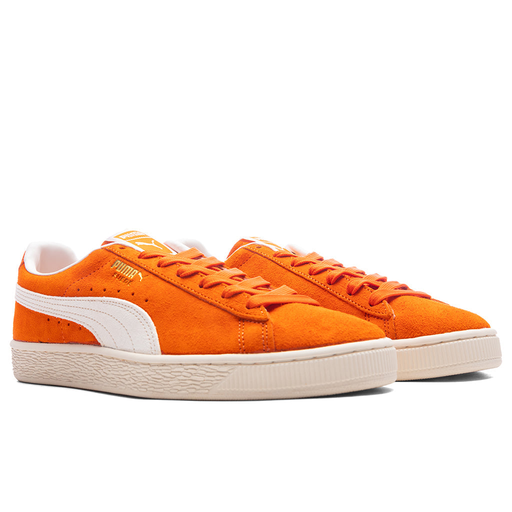 Suede Charles F. Stead IV - Orange Glow/White