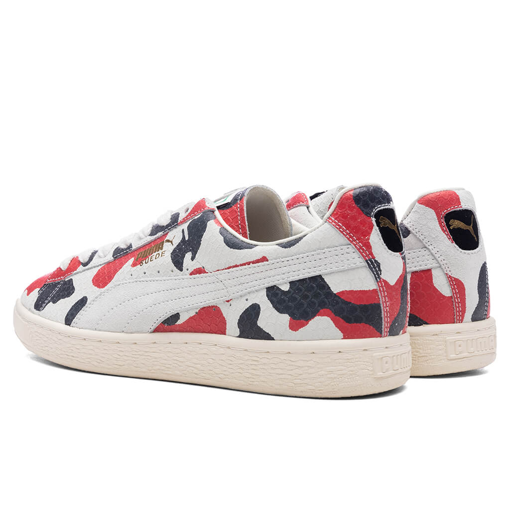 Suede MIJ Koi - White