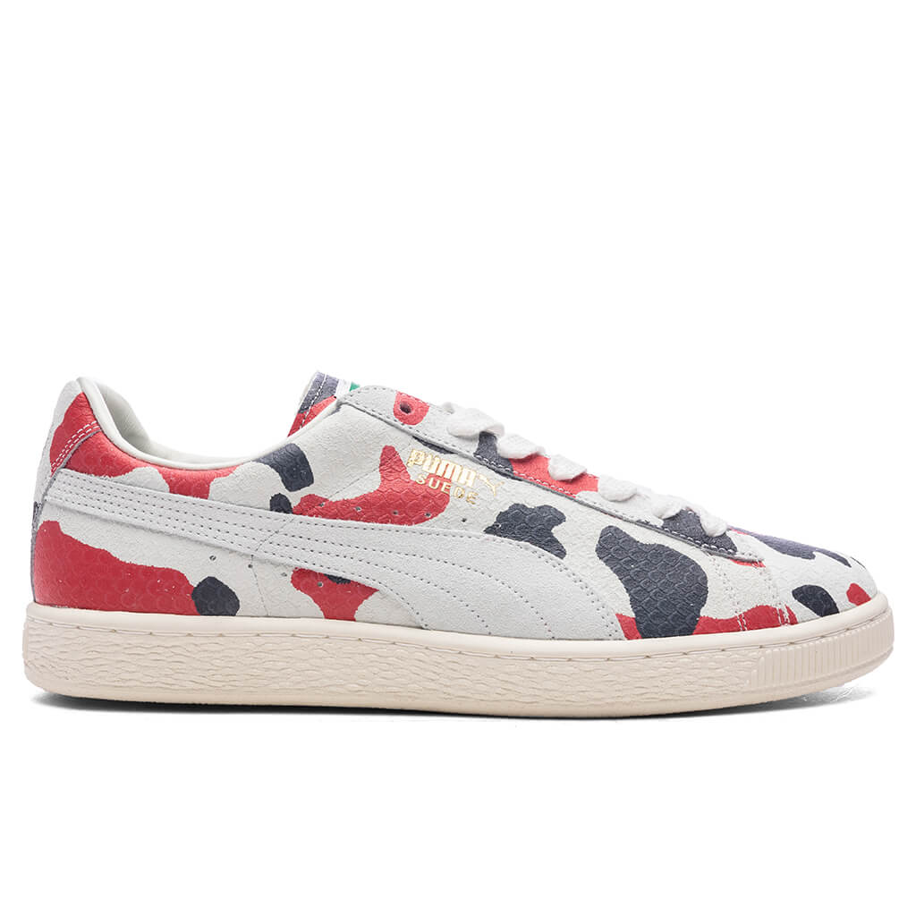 Suede MIJ Koi - White