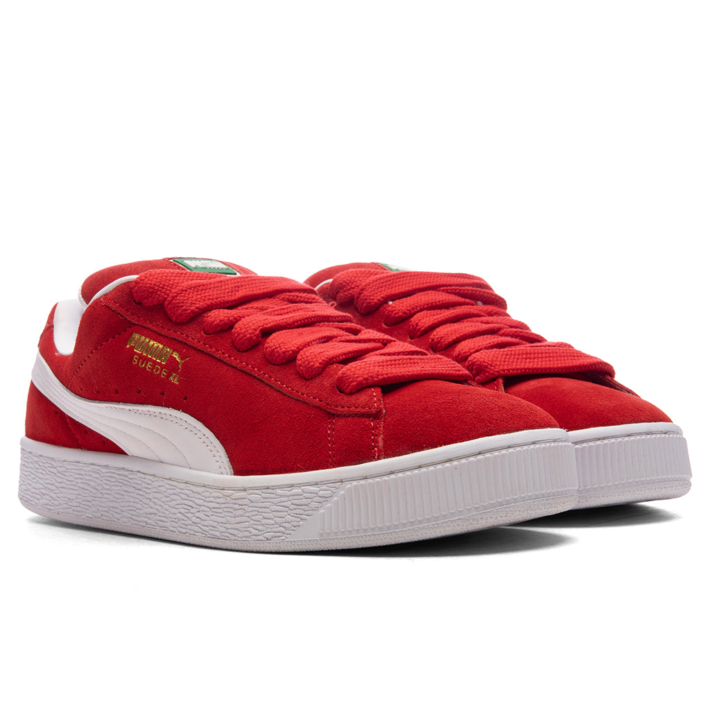 Suede XL - For All Time Red/White