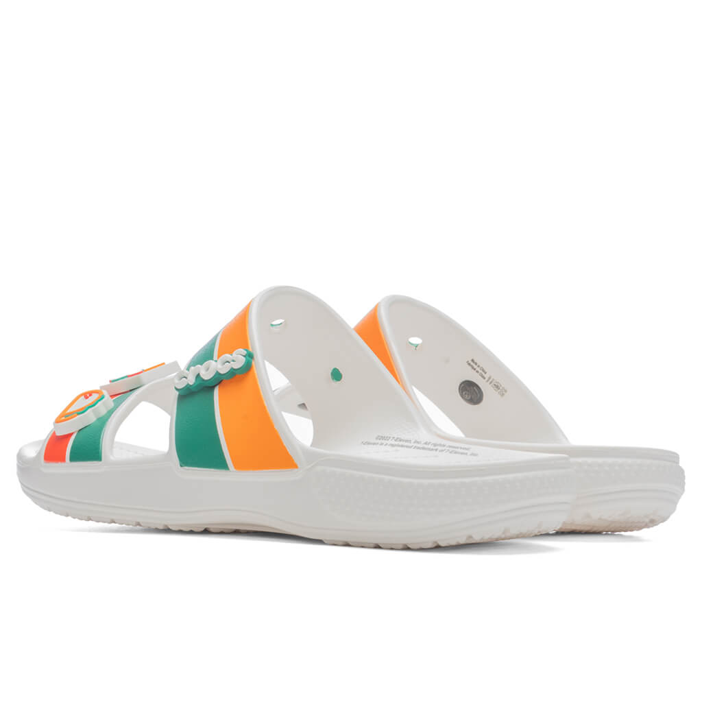 Crocs x 7-Eleven C12 Strap Sandal - White