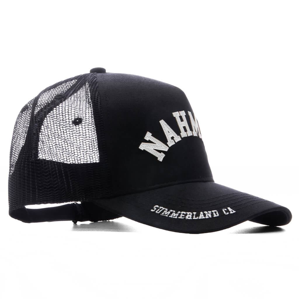Summerland Brim Trucker Hat - Black