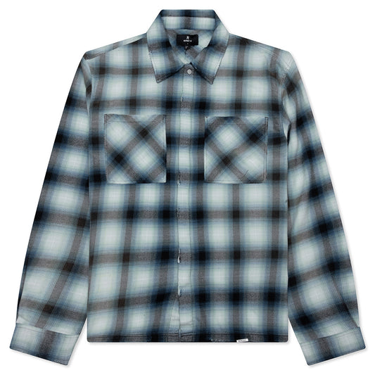 Sun Bleached Flannel Shirt - Cloud