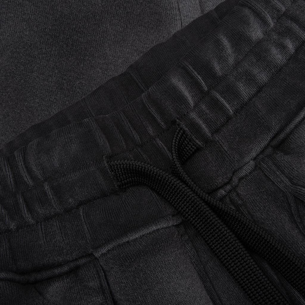 Sunfade Logo Cargo Sweatpant - Faded Black