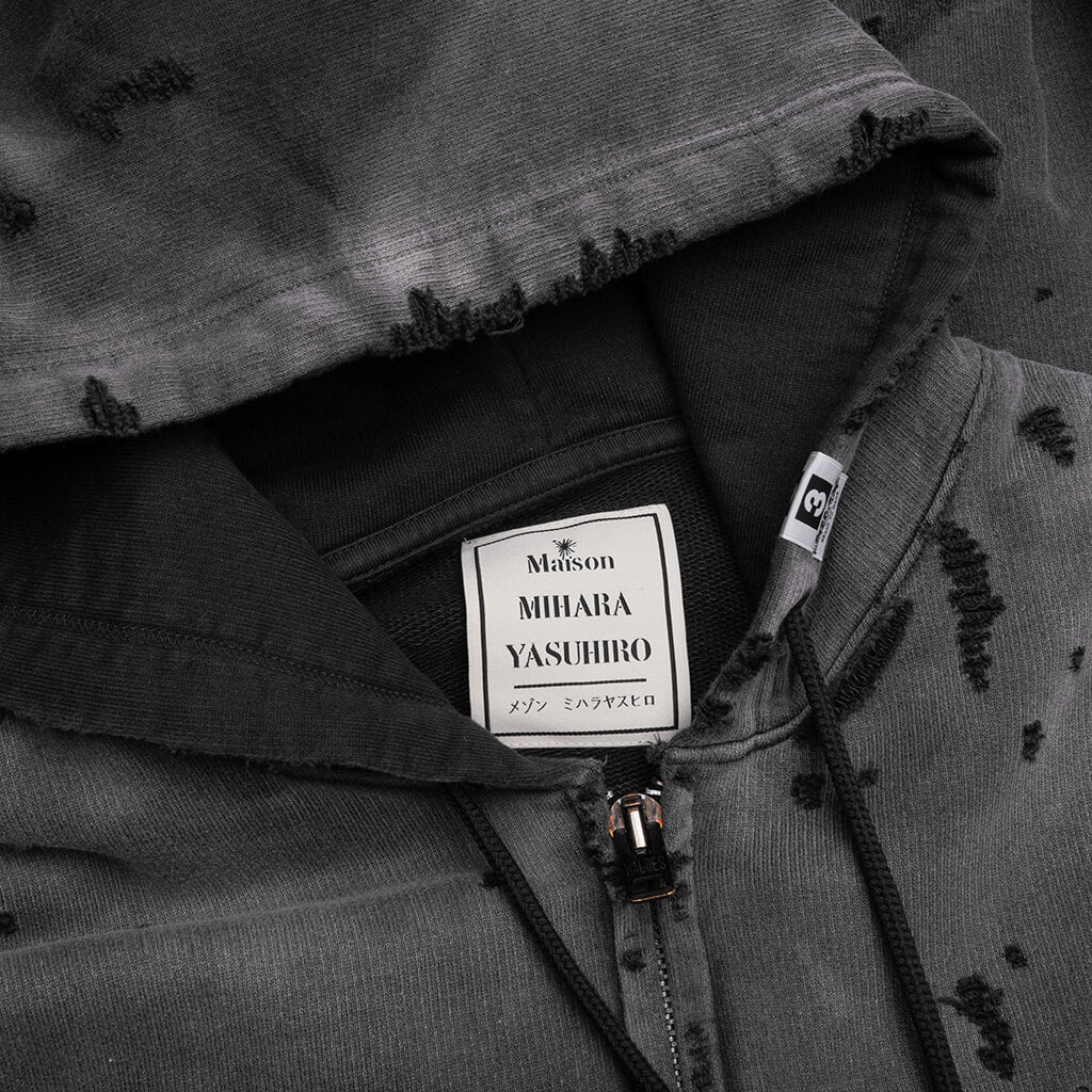 Sun Faded Parka - Black