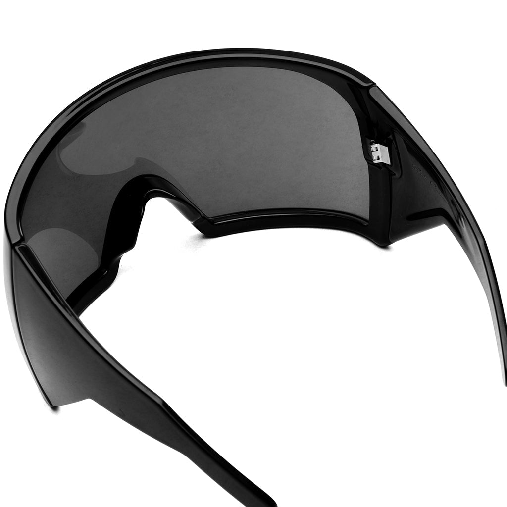 Sunglasses Kriester Shiny - Black Temple/Black Lens