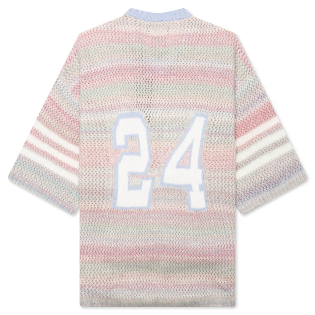 Sunset Knit 24 Football Jersey - Summer Gradient