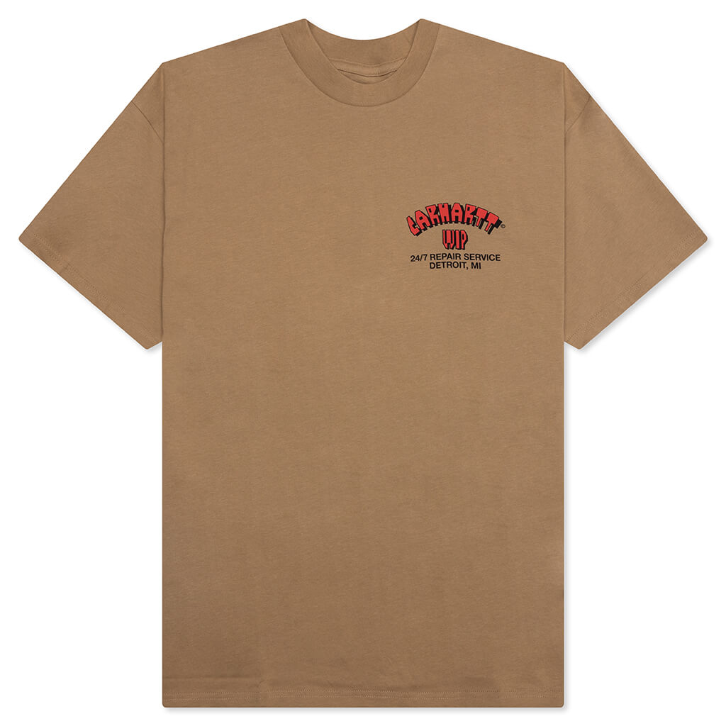 Super Tired S/S T-Shirt - Peanut
