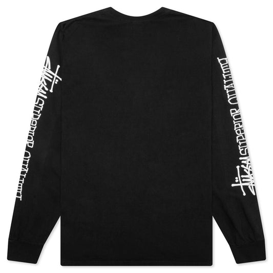 Superior Quality Pig. Dyed Ls - Black
